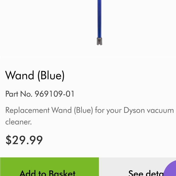 Dyson Wand Blue - Picture 2 of 2